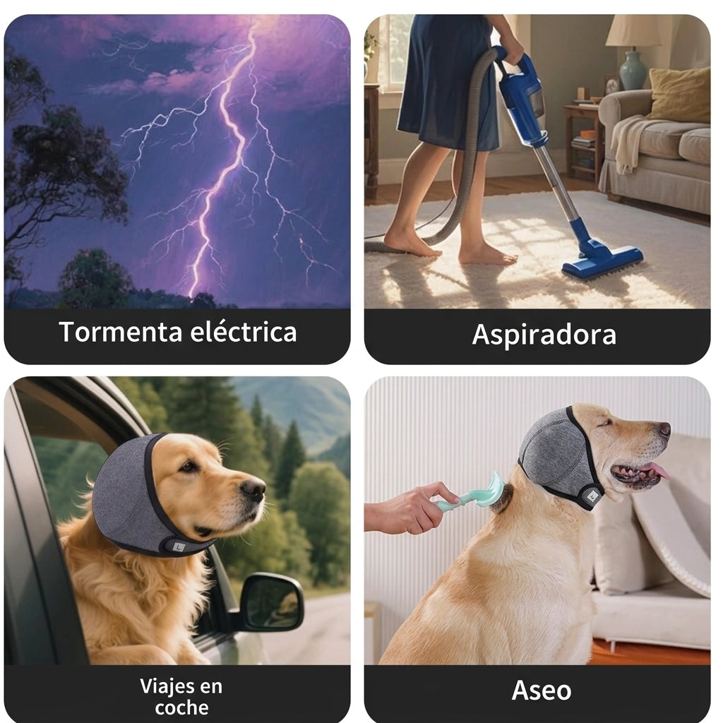 Orejeras Anti-Ruido para Perros